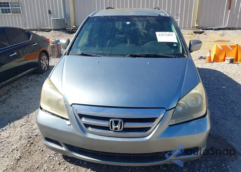 2006 Honda Odyssey Ex z USA, uszkodzony, nr VIN 5FNRL38406B112038